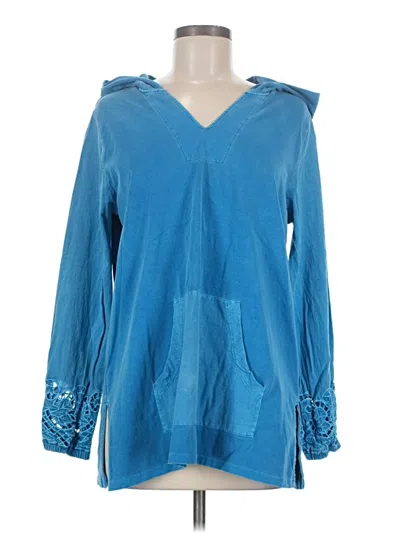 Pre-owned Soft Surroundings Pullover Sweater In Blue
