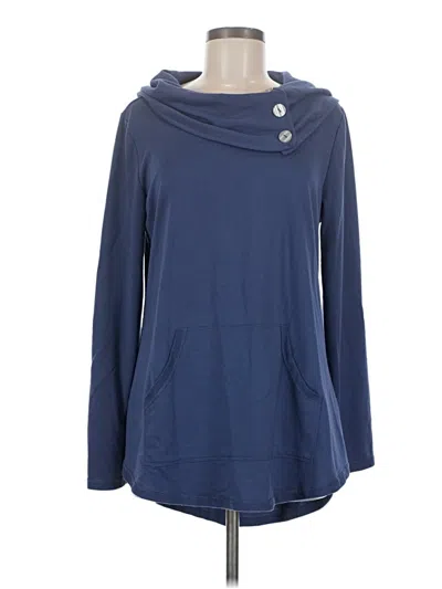 Pre-owned Soft Surroundings Pullover Sweater In Blue