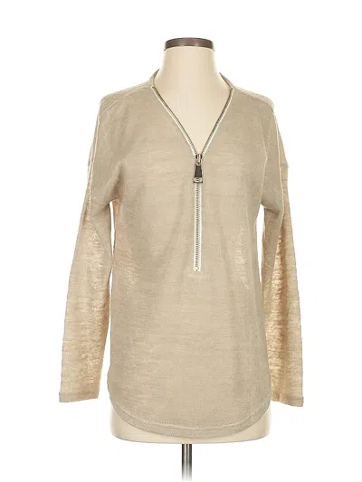 Pre-owned Soft Surroundings Pullover Sweater In Brown