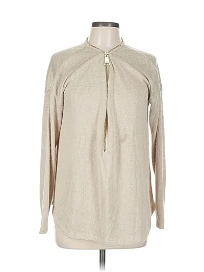 Pre-owned Soft Surroundings Pullover Sweater In Brown