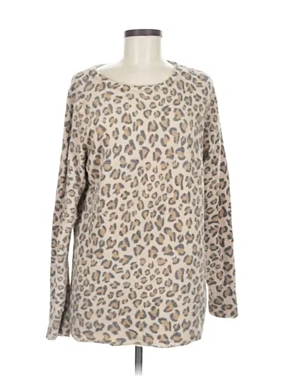 Pre-owned Soft Surroundings Pullover Sweater In Brown