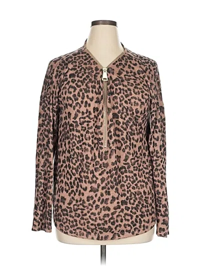 Pre-owned Soft Surroundings Pullover Sweater In Brown