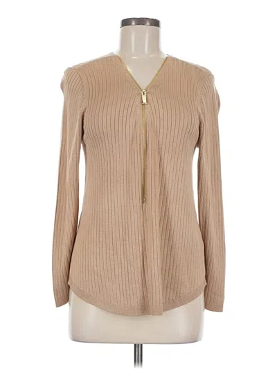 Pre-owned Soft Surroundings Pullover Sweater In Brown