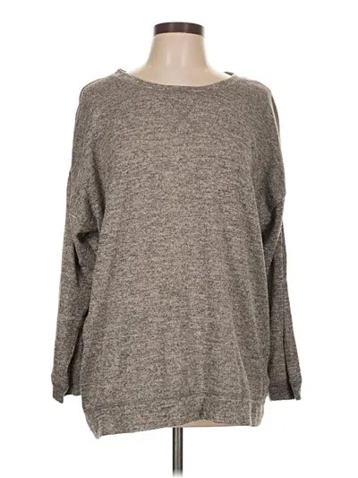 Pre-owned Soft Surroundings Pullover Sweater In Brown