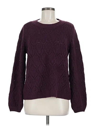 Soft Surroundings Pullover Sweater In Burgundy