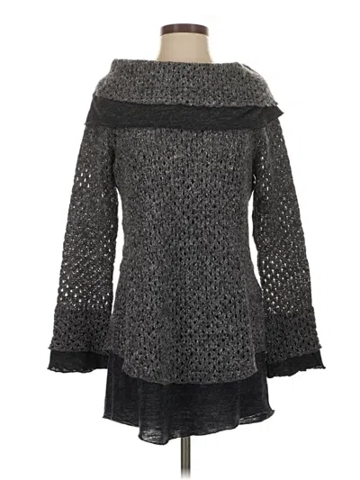 Pre-owned Soft Surroundings Pullover Sweater In Gray