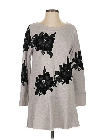 Pre-owned Soft Surroundings Pullover Sweater In Gray
