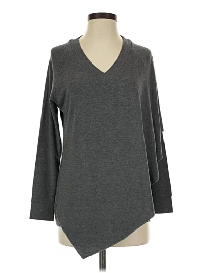 Pre-owned Soft Surroundings Pullover Sweater In Gray