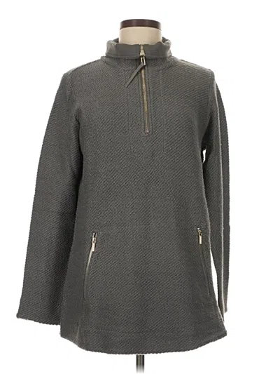Pre-owned Soft Surroundings Pullover Sweater In Gray