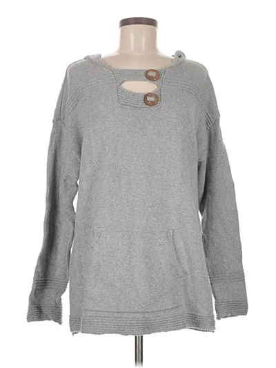 Pre-owned Soft Surroundings Pullover Sweater In Gray
