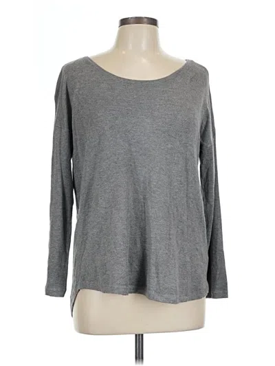 Pre-owned Soft Surroundings Pullover Sweater In Gray