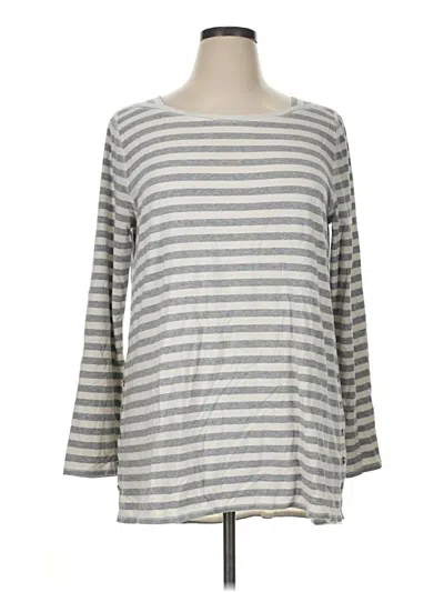 Pre-owned Soft Surroundings Pullover Sweater In Gray
