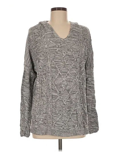Pre-owned Soft Surroundings Pullover Sweater In Gray