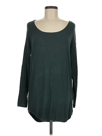 Pre-owned Soft Surroundings Pullover Sweater In Green