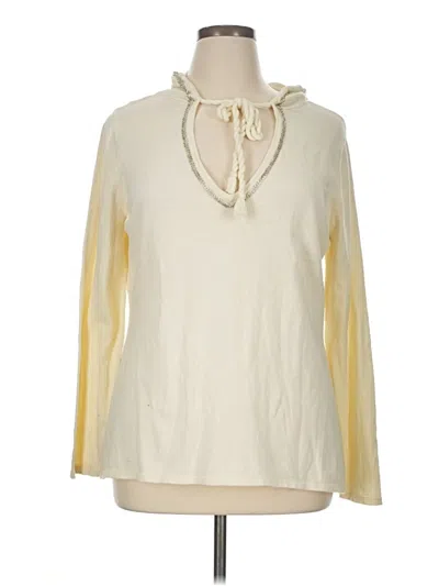 Pre-owned Soft Surroundings Pullover Sweater In Ivory