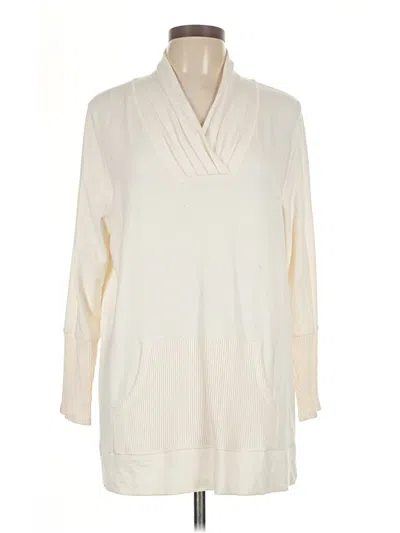 Pre-owned Soft Surroundings Pullover Sweater In Ivory