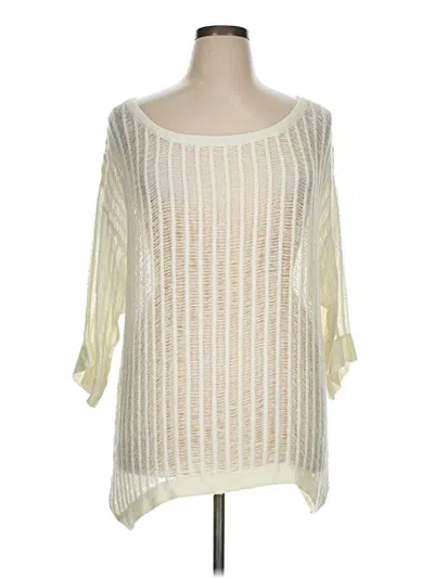 Pre-owned Soft Surroundings Pullover Sweater In Ivory