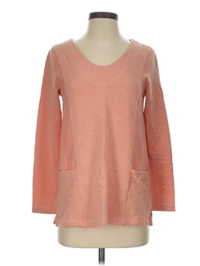 Pre-owned Soft Surroundings Pullover Sweater In Pink