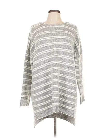 Pre-owned Soft Surroundings Pullover Sweater In Silver