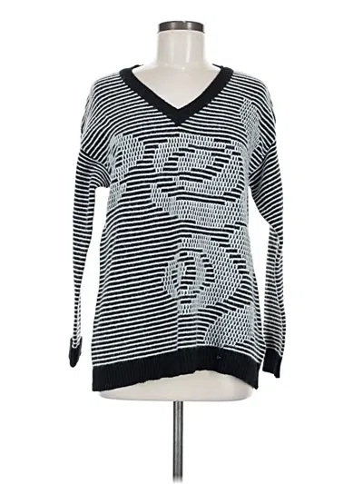Pre-owned Soft Surroundings Pullover Sweater In Silver