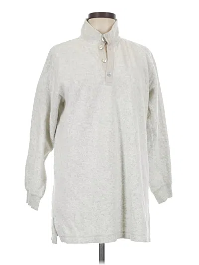 Pre-owned Soft Surroundings Pullover Sweater In Silver