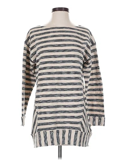 Pre-owned Soft Surroundings Pullover Sweater In Tan