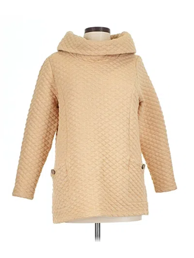 Pre-owned Soft Surroundings Pullover Sweater In Tan
