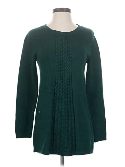 Pre-owned Soft Surroundings Pullover Sweater In Teal