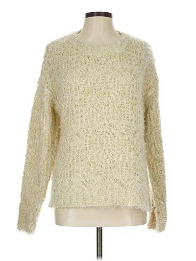 Pre-owned Soft Surroundings Pullover Sweater In White