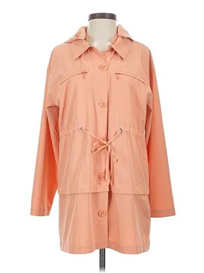 Pre-owned Soft Surroundings Raincoat In Orange