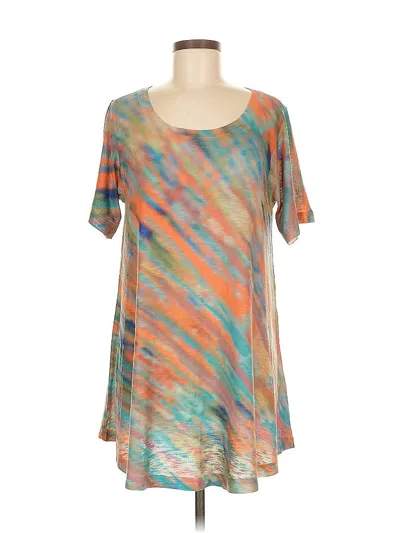 Pre-owned Soft Surroundings Short Sleeve T-shirt In Orange