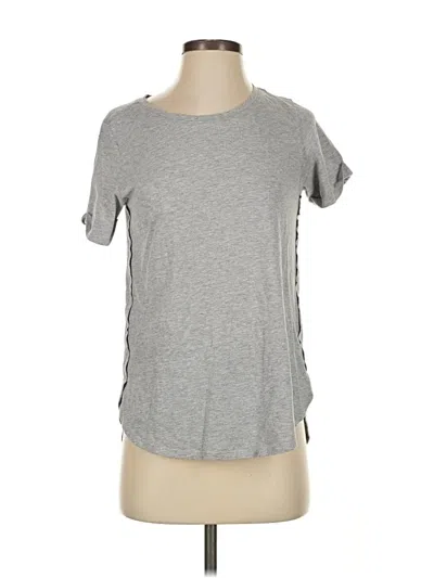 Pre-owned Soft Surroundings Short Sleeve T-shirt In Gray