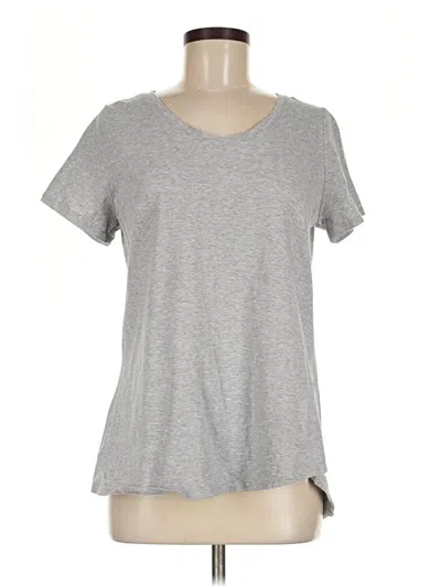 Pre-owned Soft Surroundings Short Sleeve T-shirt In Gray