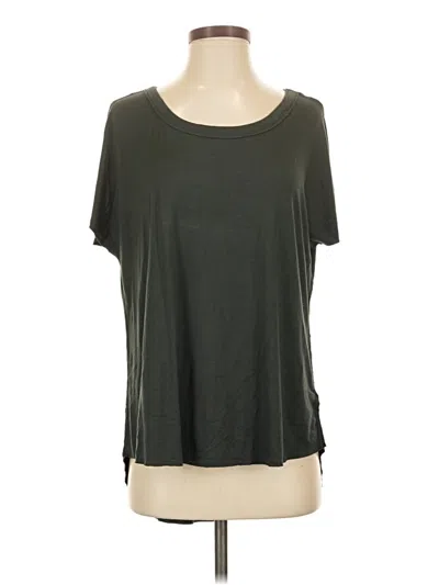 Pre-owned Soft Surroundings Short Sleeve T-shirt In Green