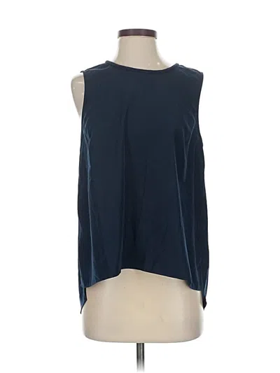 Pre-owned Soft Surroundings Sleeveless Blouse In Blue