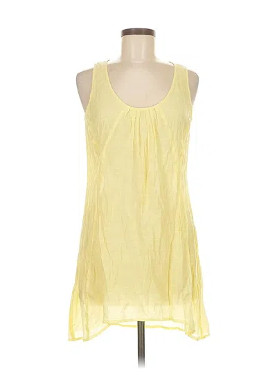 Pre-owned Soft Surroundings Sleeveless T-shirt In Yellow