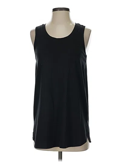 Pre-owned Soft Surroundings Sleeveless T-shirt In Black