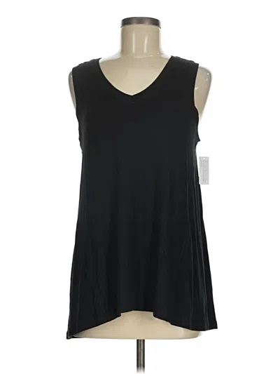 Pre-owned Soft Surroundings Sleeveless T-shirt In Black