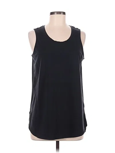 Pre-owned Soft Surroundings Sleeveless T-shirt In Black