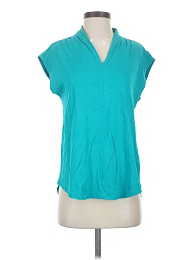 Pre-owned Soft Surroundings Sleeveless T-shirt In Blue