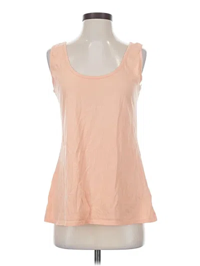 Pre-owned Soft Surroundings Sleeveless T-shirt In Pink