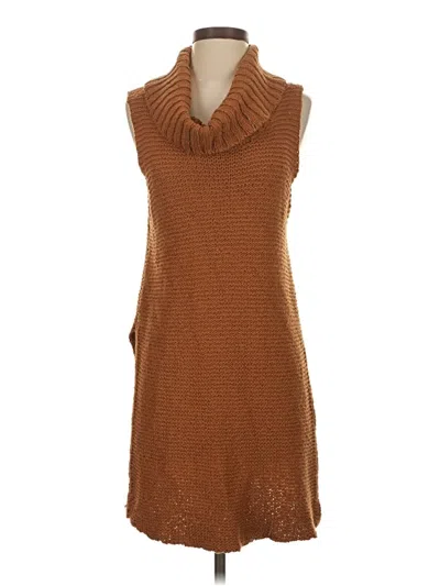 Pre-owned Soft Surroundings Sweater Vest In Brown