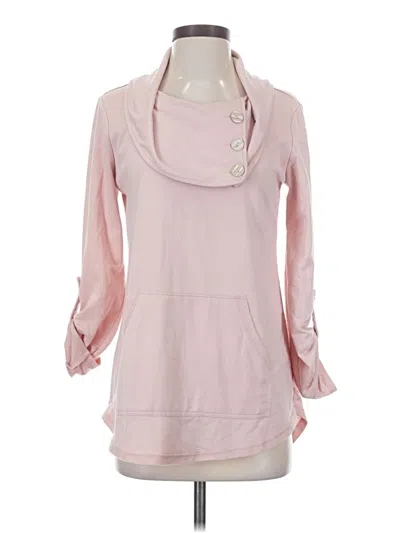 Pre-owned Soft Surroundings Sweatshirt In Pink