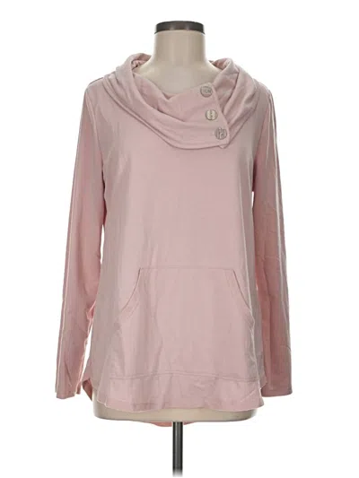 Pre-owned Soft Surroundings Sweatshirt In Pink