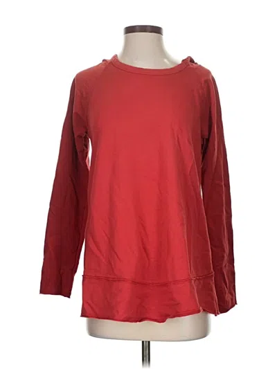 Pre-owned Soft Surroundings Sweatshirt In Red