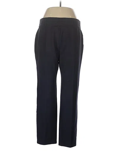 Pre-owned Soft Surroundings Track Pants In Black
