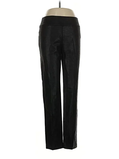 Pre-owned Soft Surroundings Track Pants In Black