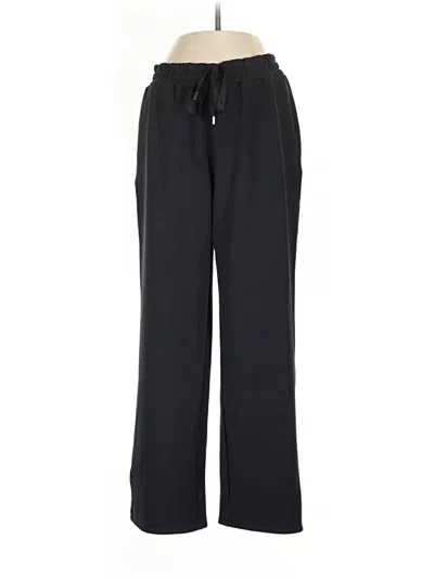 Pre-owned Soft Surroundings Track Pants In Black