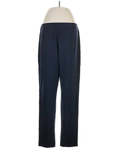 Pre-owned Soft Surroundings Track Pants In Blue