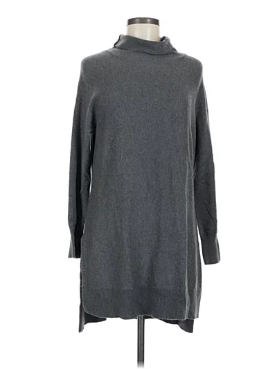 Pre-owned Soft Surroundings Turtleneck Sweater In Gray